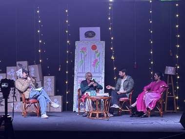 Spill The Word Fest stage conversation