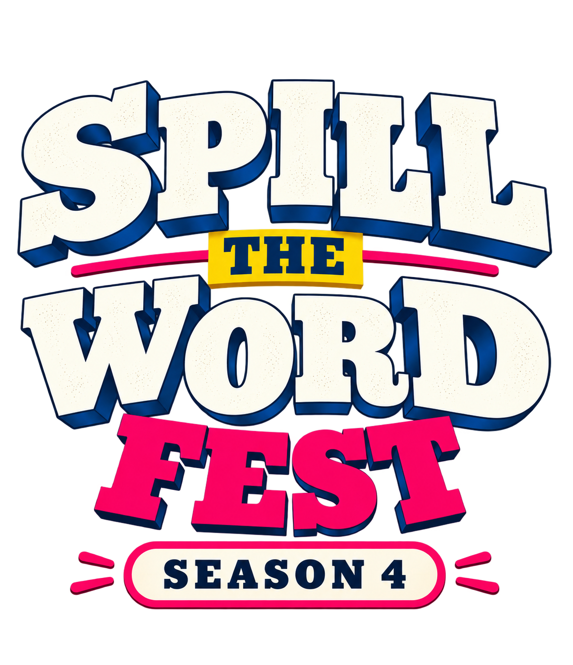 Spill The Word Fest Season 4 logo